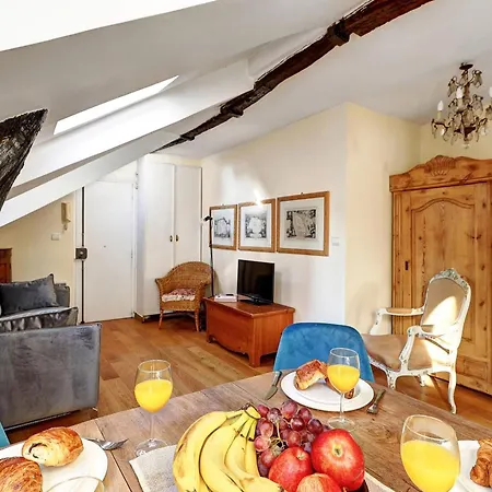 Apartament Bnbnova - 1br - Pantheon & Notre-dame - Latin Quarter Paryż